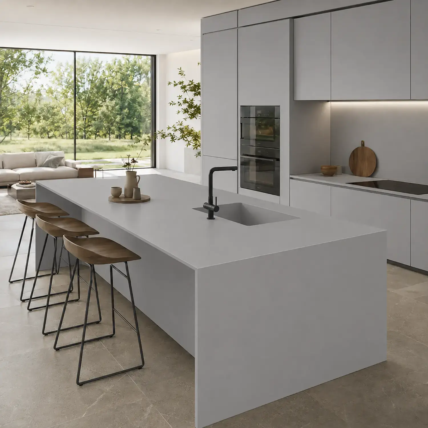 AE2021007-Surfaces Pure Light Grey Satinado 320x160